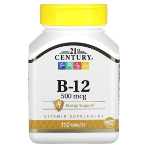 B-12, 500 mcg