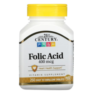 Folic Acid, 400 mcg