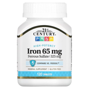 Iron, 65 mg